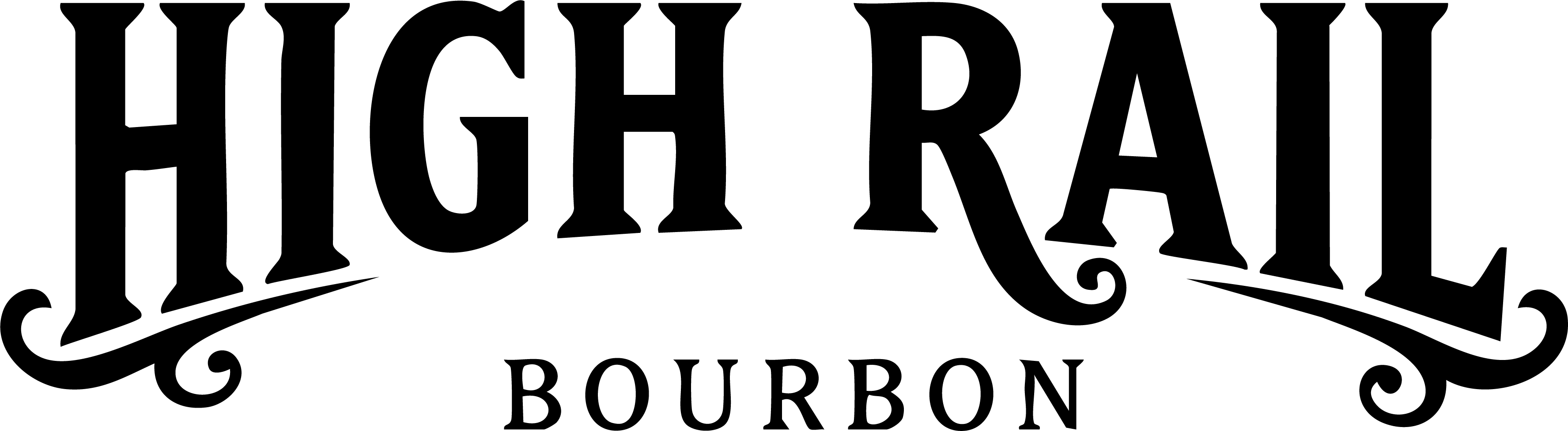 High Rail Bourbon logo - Heritage bourbon by LAB Liquor